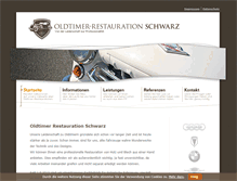 Tablet Screenshot of oldtimer-restaurationsarbeiten.de